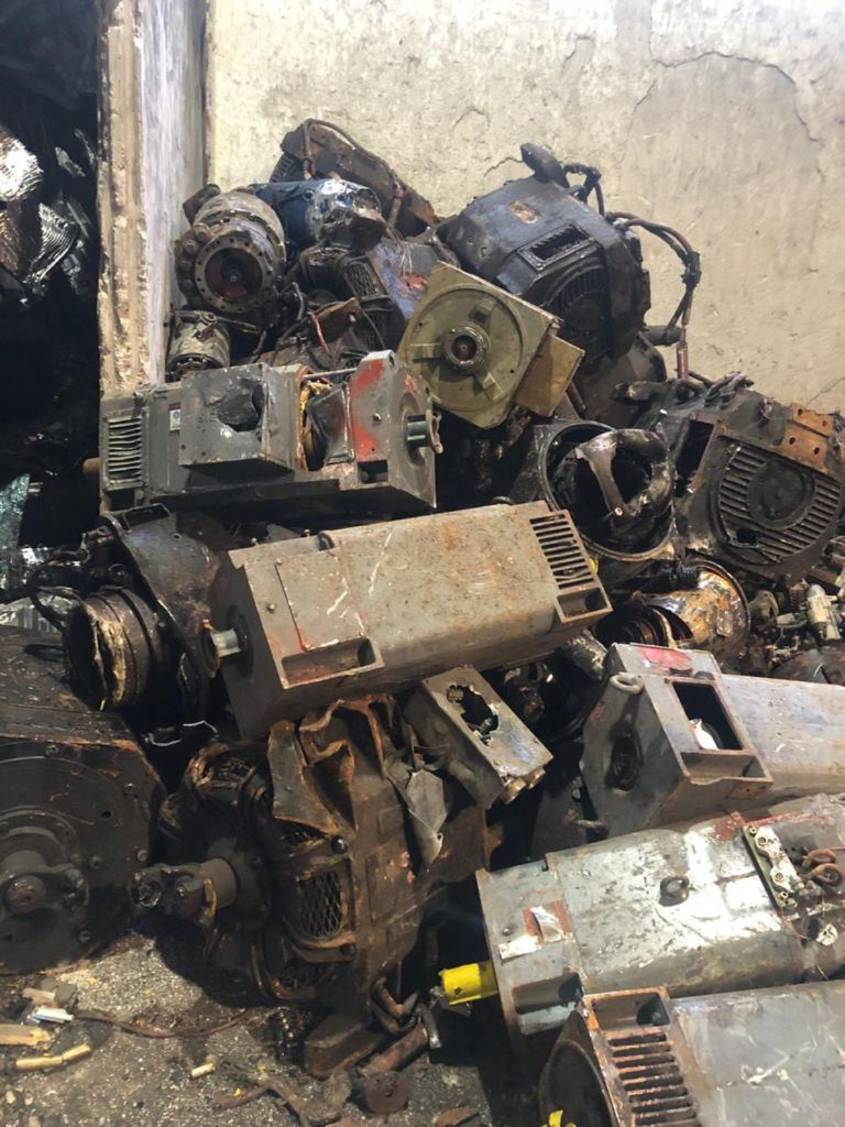 DC Motor Scrap  waste management