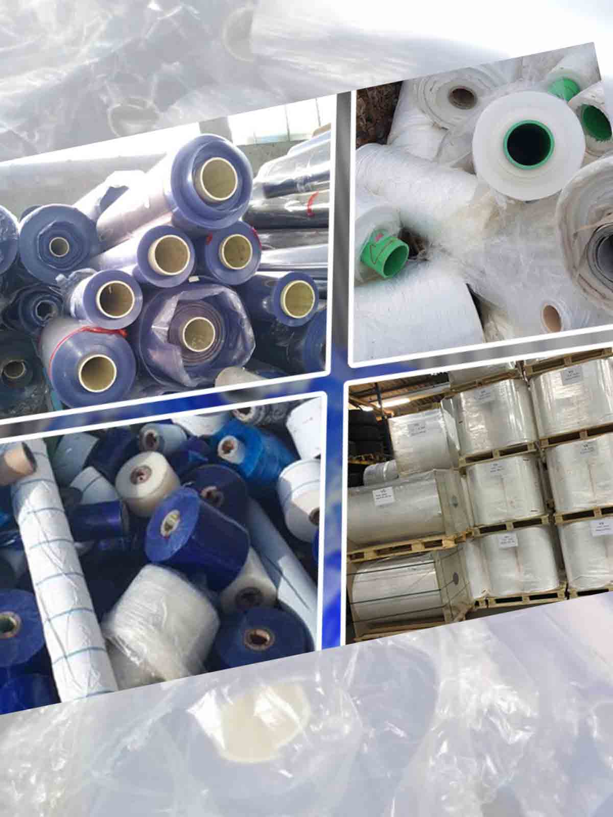 Stocklot Of Plastic Film Rolls  waste management