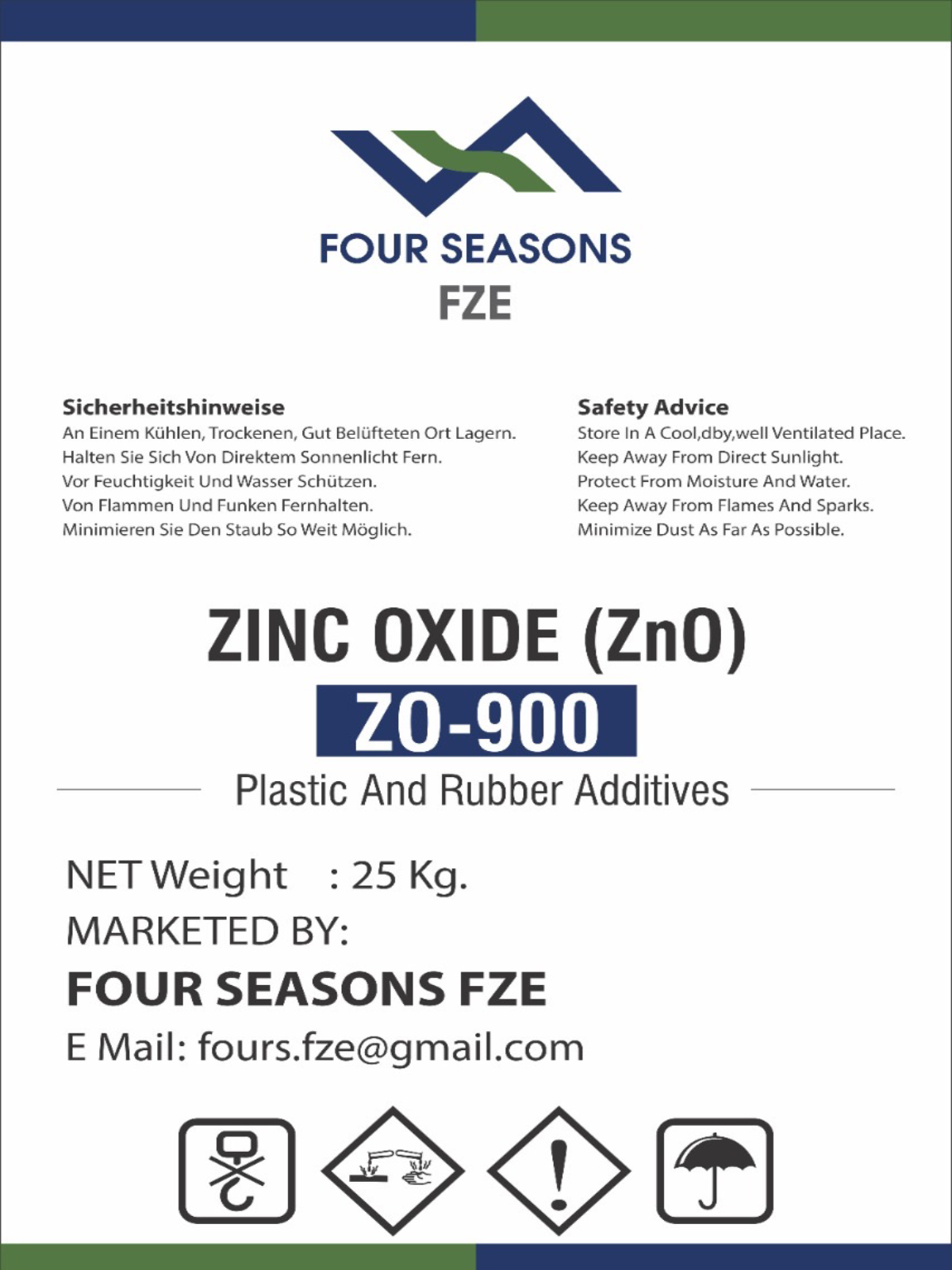 Zinc Oxide  waste management