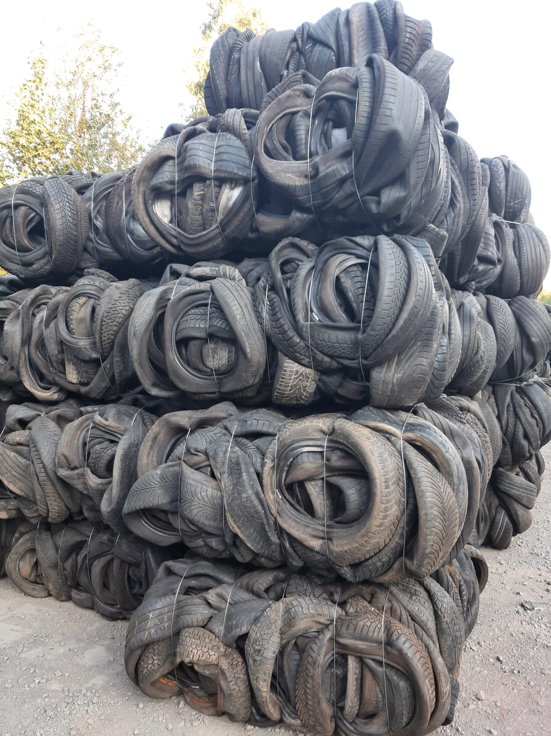 Used Tyre / Tire Scrap Recycling